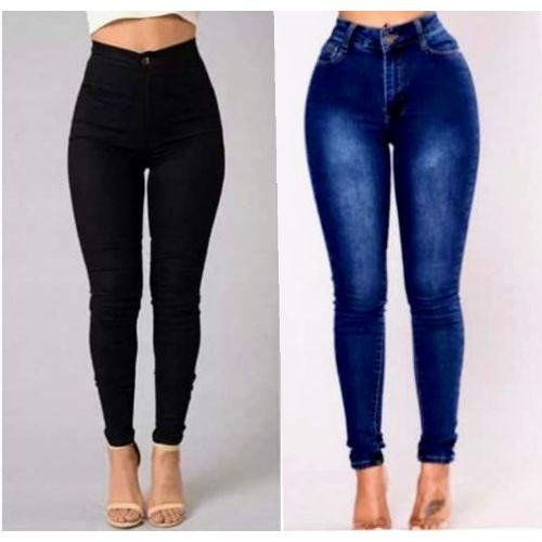 Ladies High Waist Skinny Jean