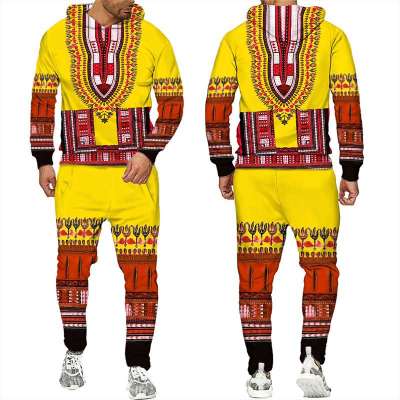 Newest African Print Hoodies/Pants/Set Dashiki Ethnic Style Couple Tracksuit Hip Hop Folk-Custom Uni Profile Picture